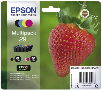 Epson 29 Multipack BK/C/M/Y/