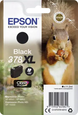Epson 378XL inkt