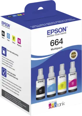 664 EcoTank Multipack 4x70ml