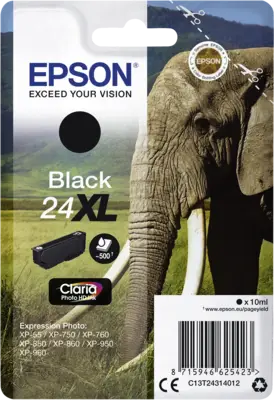 Epson T2431 BK 24XL product afbeelding