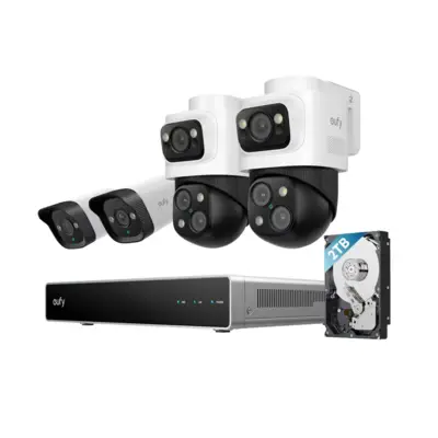 Eufy NVR Security System S4 (Bullet-PTZ + Bullet Cam)