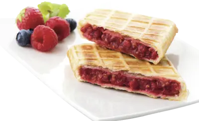 Set bakplaten voor gevulde wafels