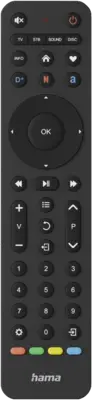 Hama Universele tv-afstandsbediening, infr., voor 4 apparaten