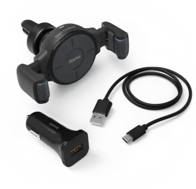 Hama 201677 Wireless Car Charger FC-10 Flex-Set