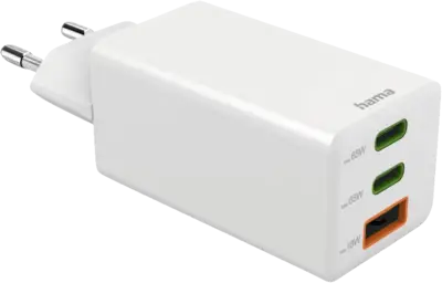 201996 Mini-Lader, GaN, 2 USB-C+1 A, 65W