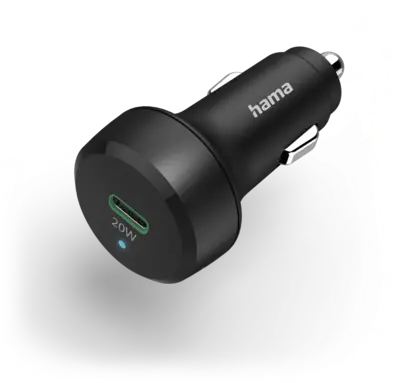 Hama Auto-Oplader, Power Delivery (PD)/Qualcomm, 20W