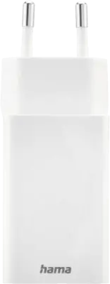 Snellader, 1x USB-C PD, 1x USB-A QC, mini-oplader, 45 W