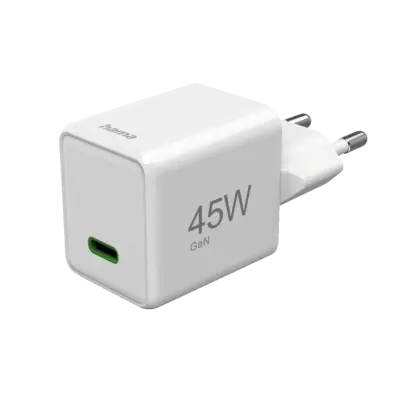 Hama Super-Mini-Charger, PD/QC/GaN, USB-C 45W