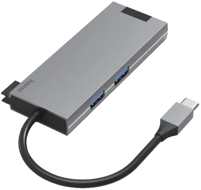 200109 USB-C-Multiport, 5 Ports, HDMI+LAN