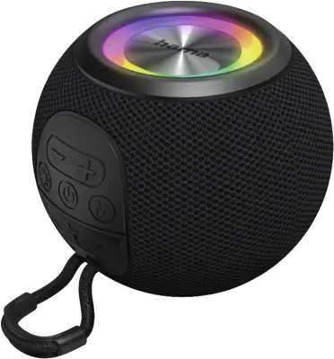 Hama Bluetooth luidspreker Ball Shape Speaker, 5 licht-modi, 5W