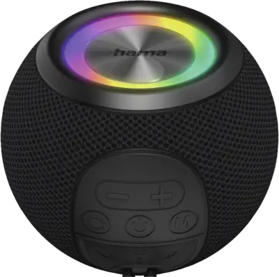 Bluetooth luidspreker Ball Shape Speaker, 5 licht-modi, 5W