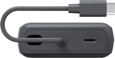 Power Pack Travel met kabel, 10000mAh, 2 uitgangen: 2x USB-C