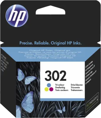 HP HP 302 ink color