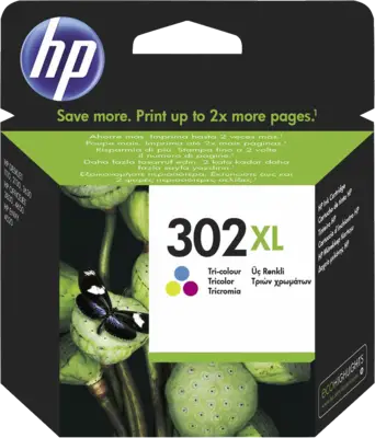HP HP 302XL ink color