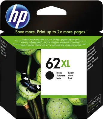 HP HP 62XL ink black