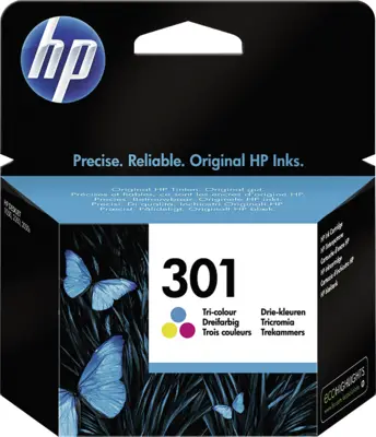 HP 301 ink color