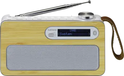 Lenco PDR-040BAMBOOWH