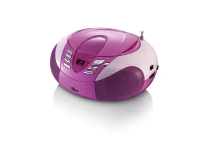 Lenco SCD-37 USB Pink