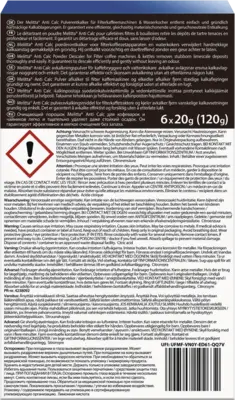 AntiCalc FilterCafe Machines 6x20g