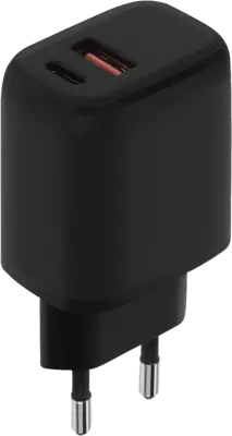 Mobiparts Wall Charger Dual USB-C/USB-A 20W