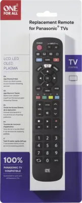 URC4914 - Vervangende afstandsbed. - Panasonic