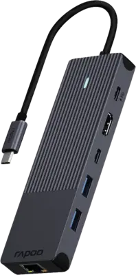Rapoo 6-in-1 USB-C Multiport Adapter