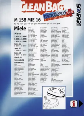 2682226158 Stofzak Miele G/H/N micro+
