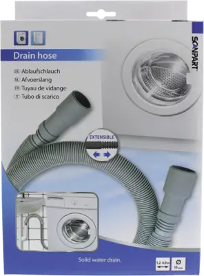 1120120016 afvoerslang 19mm 1,2-4,0m uittrekbaar