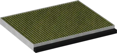 Siemens LZ11FBB16 Clean Air Plus geurfilter (vervanging)