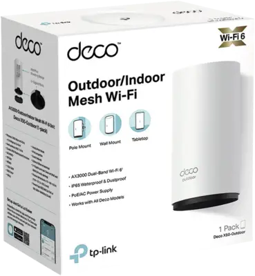 DECOX50OUTDOOR1P Mesh-WiFi Dual-band